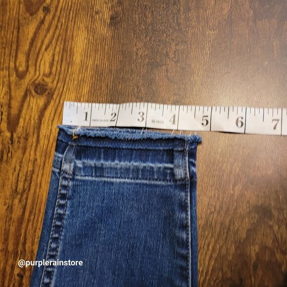 Madewell Jeans Size 27 Skinny 10" High Rise Tummy Control Rosecliff Wash H6319 - Picture 12 of 13